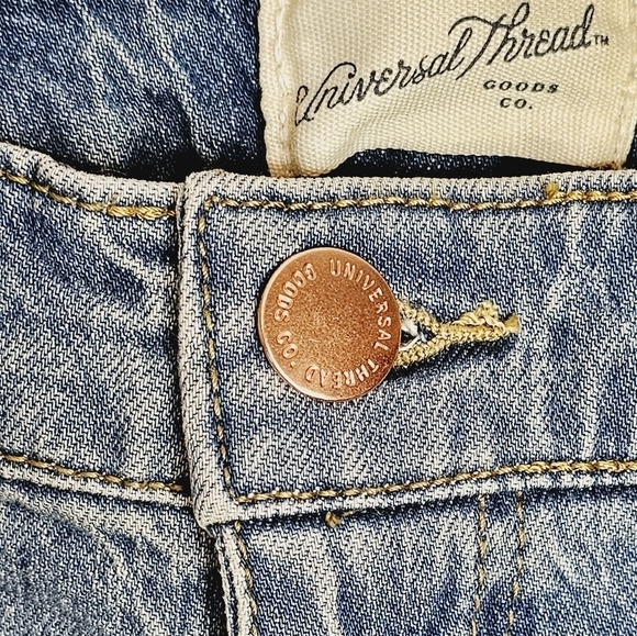 NWT Universal Thread Plus Size Vintage Straight Floral Jeans Size 24W - Picture 6 of 11